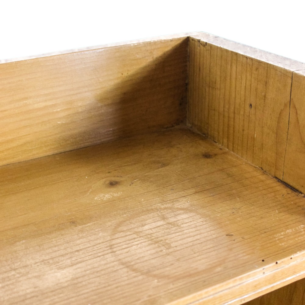 Antique Pine Waterfall Bookcase
 View VIII