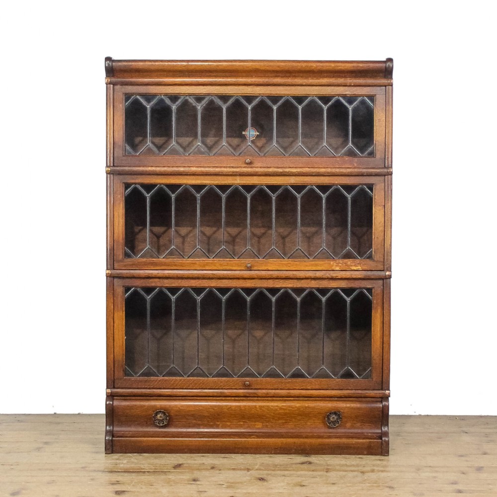 Antique Globe Wernicke Sectional Bookcase
