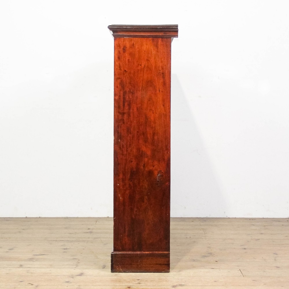 Antique Mahogany Open Bookcase View IV
