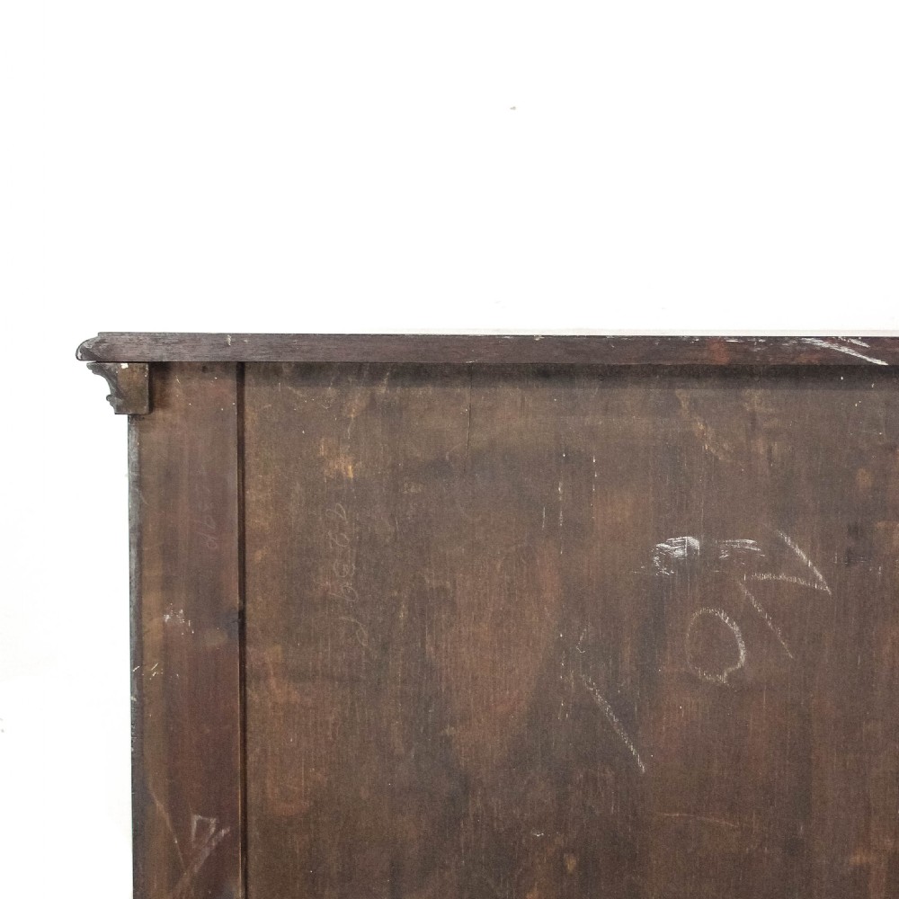 Antique Mahogany Open Bookcase View VIII