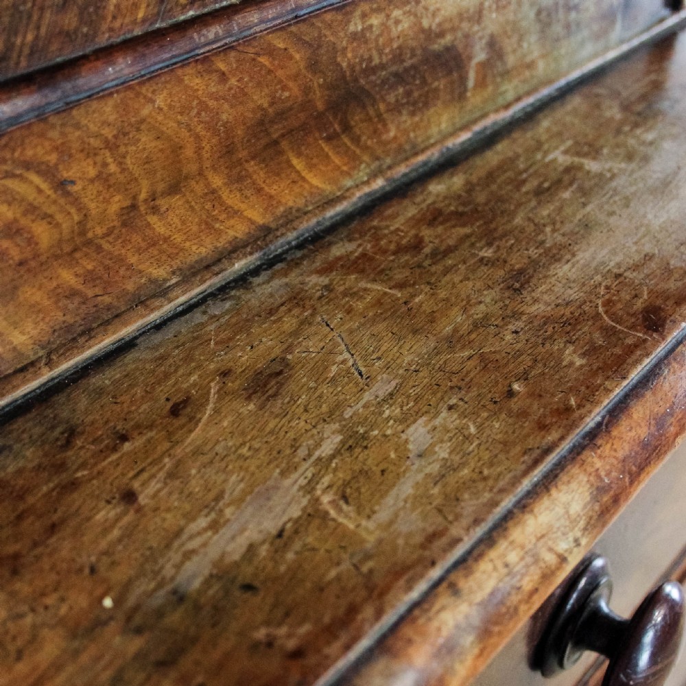 Antique Victorian Mahogany Linen Press Cupboard    View VI