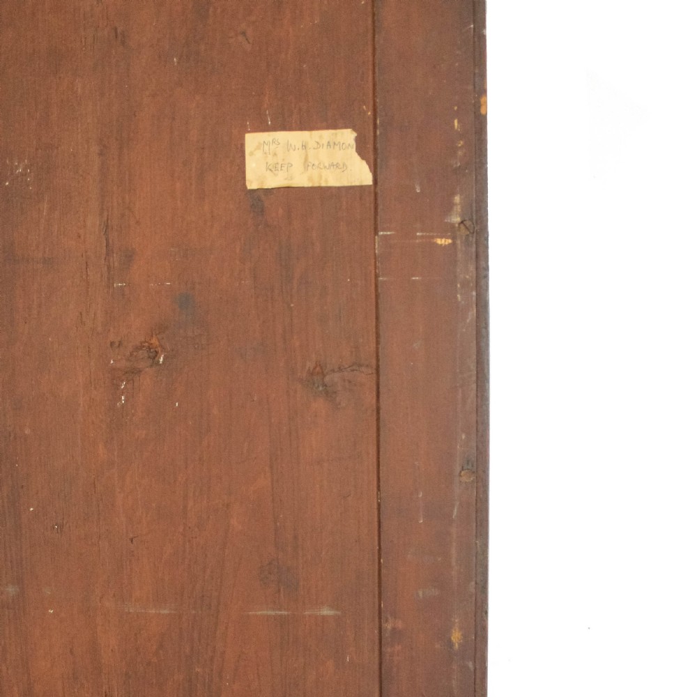Antique Victorian Mahogany Linen Press Cupboard    View XII