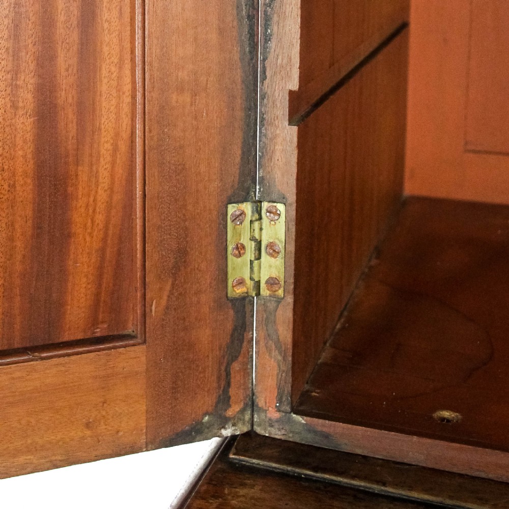 Antique Victorian Mahogany Linen Press Cupboard    View XVIII