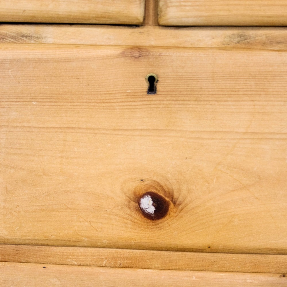 Antique Pine Chest of Drawers View X