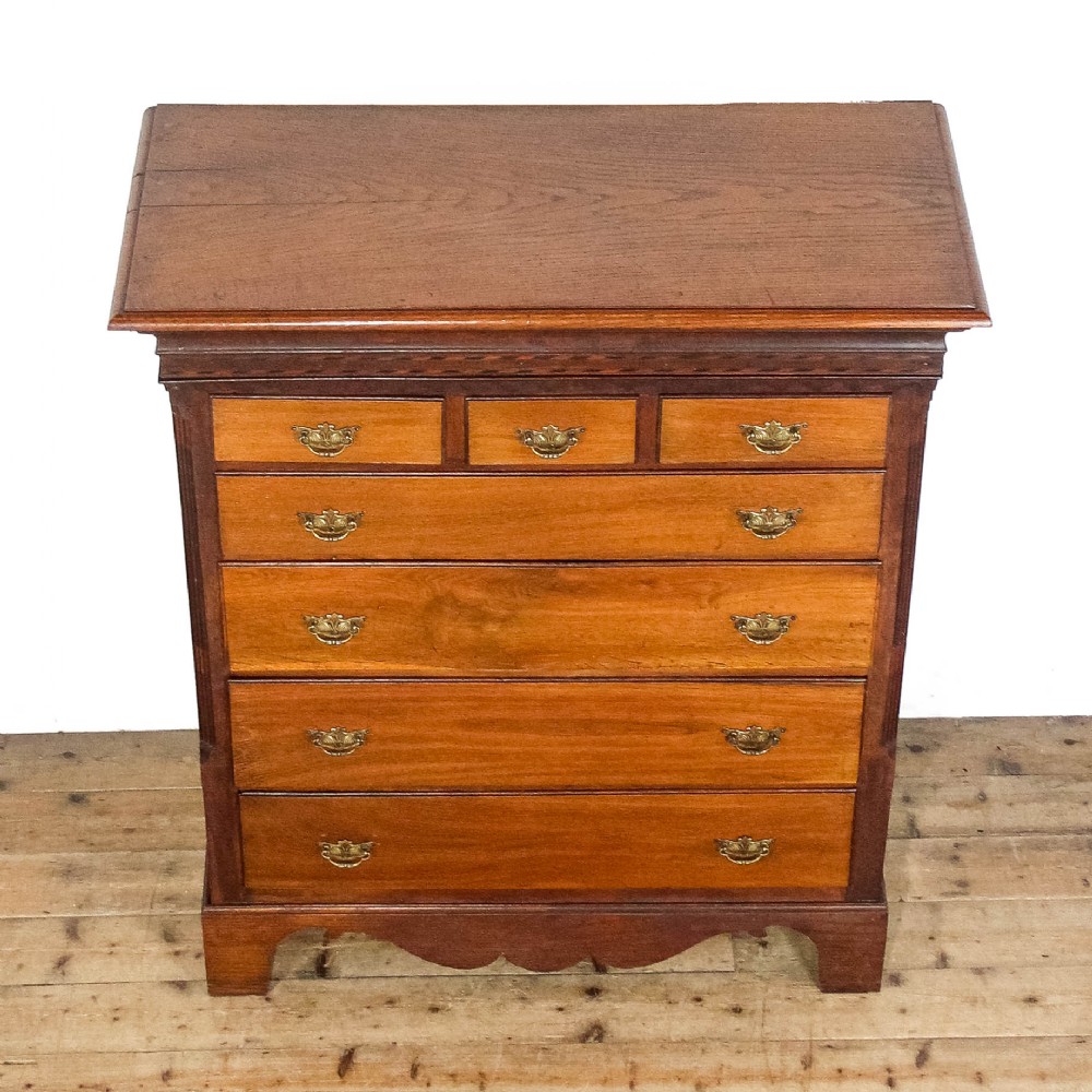 Antique Oak and Mahogany Chest of Drawers