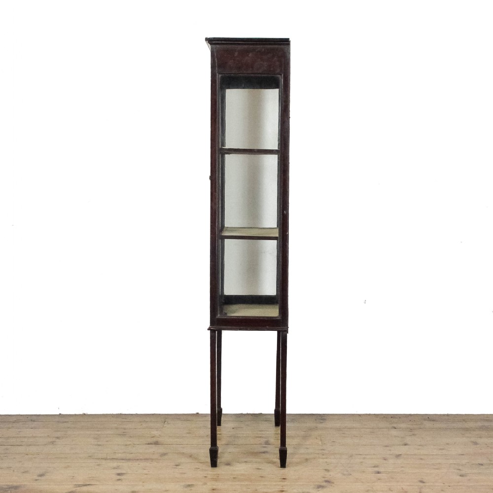 Antique Edwardian Mahogany Glass Cabinet
 View VI