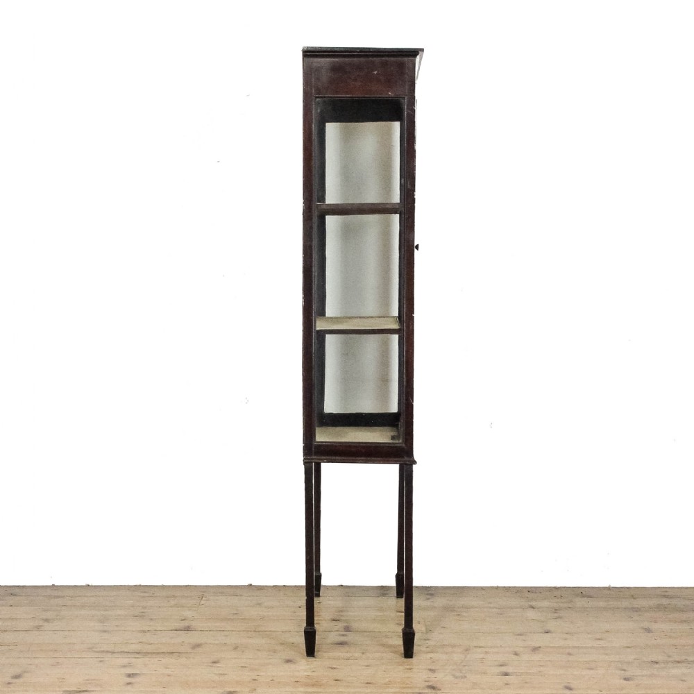 Antique Edwardian Mahogany Glass Cabinet
 View VII
