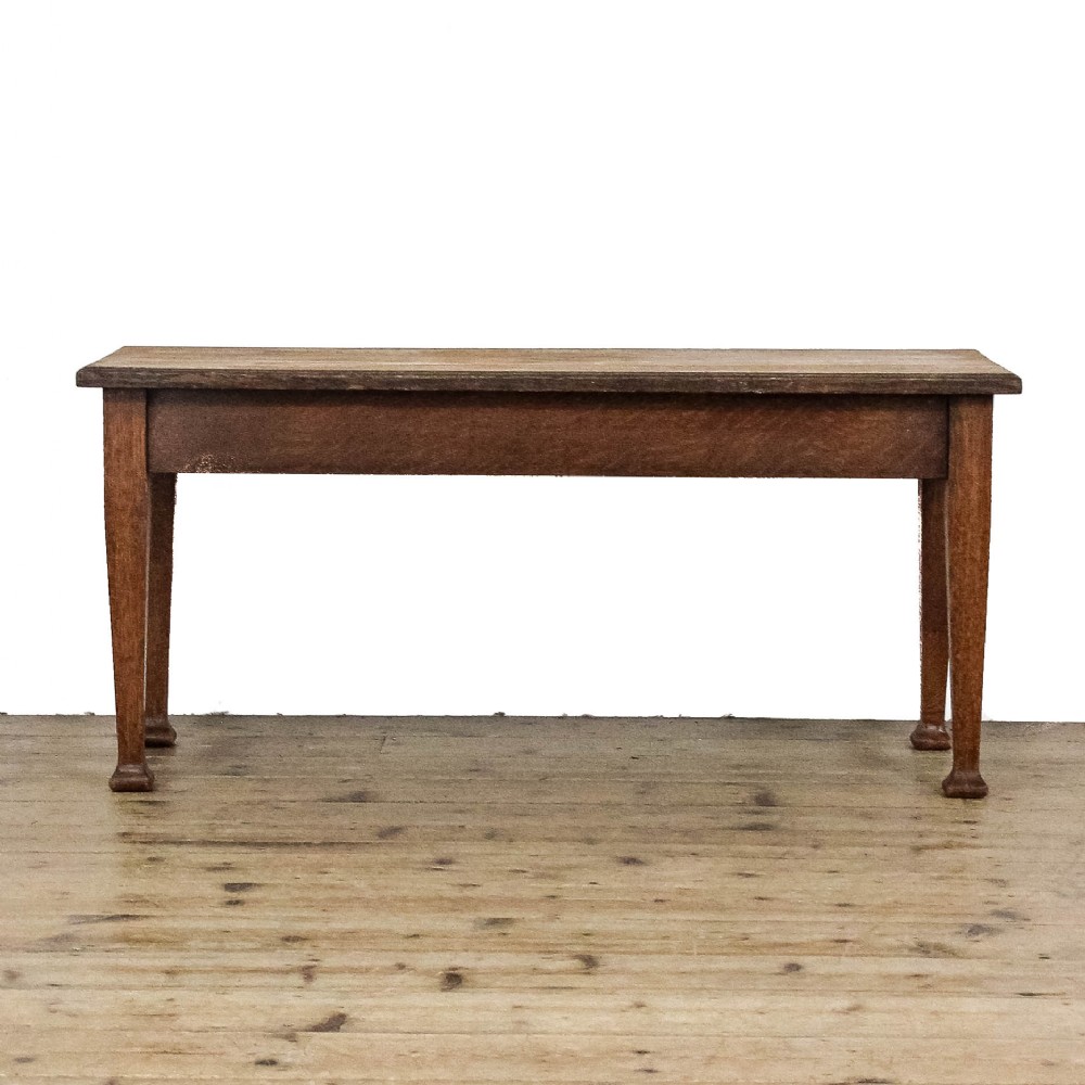 Antique 20th Century Oak Stool
