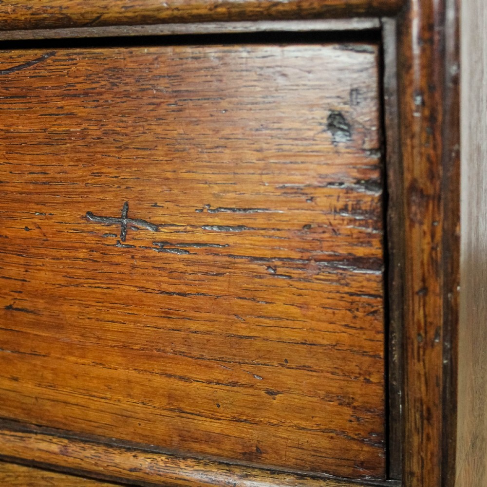 Antique Georgian Oak Chest of Drawers
 View IV