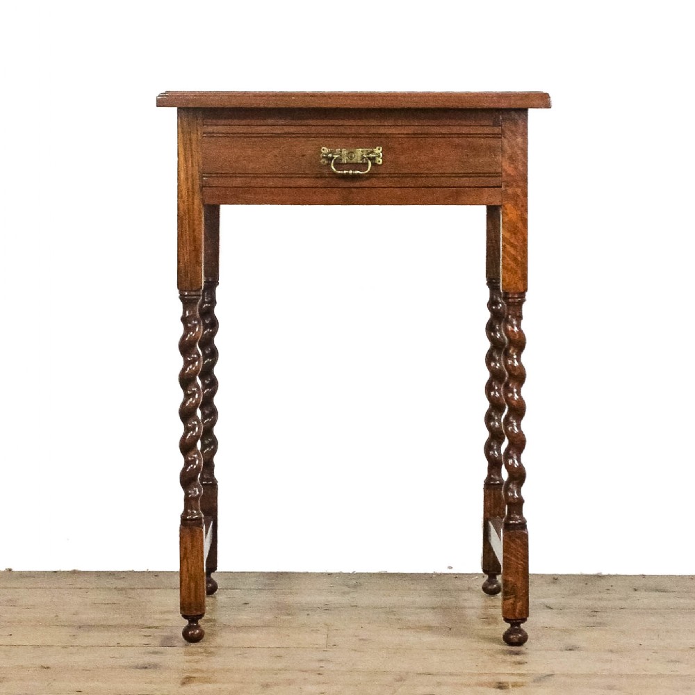 Antique Barley Twist Side Table
