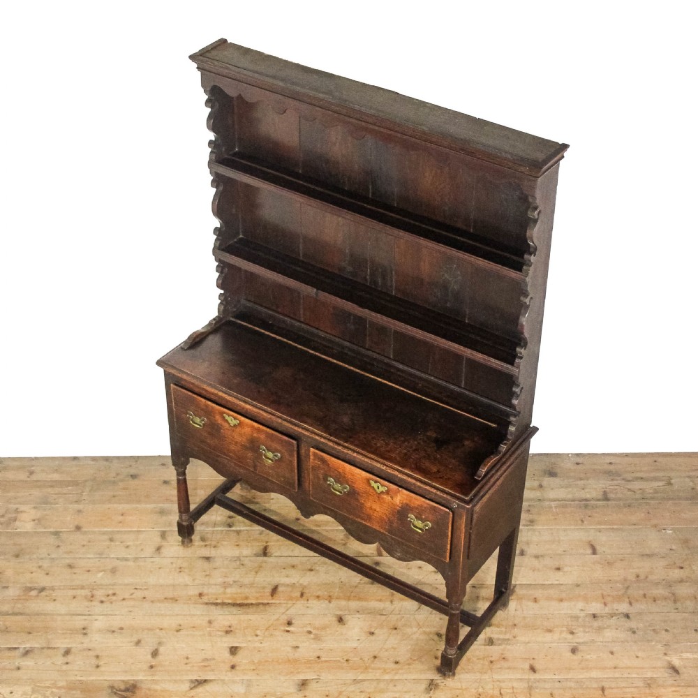 Antique Georgian Oak Cottage Dresser
 View III