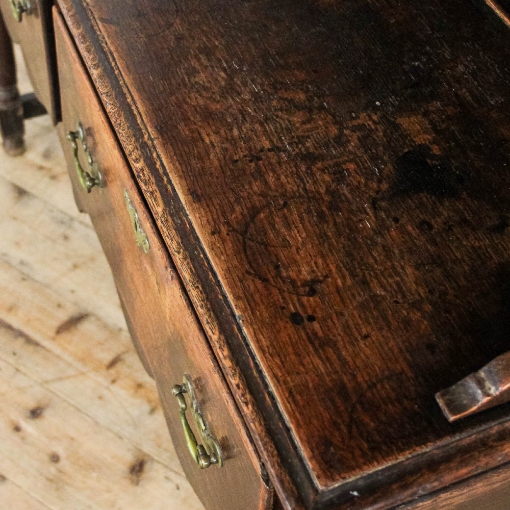 Antique Georgian Oak Cottage Dresser
 View IV