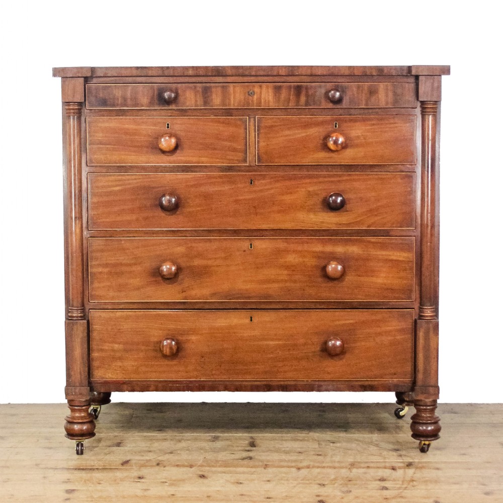 Antique Victorian Mahogany Chest of Drawers
