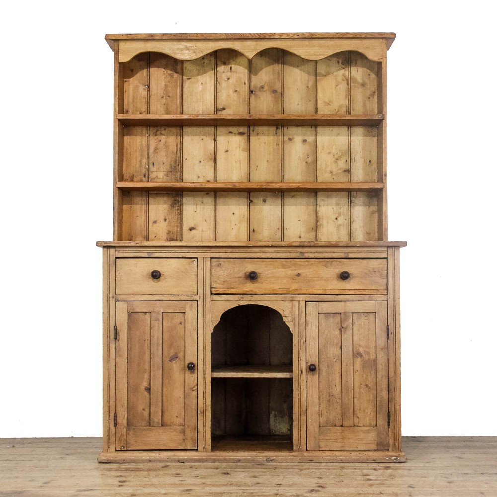 Antique Victorian Pine Kitchen Dresser
