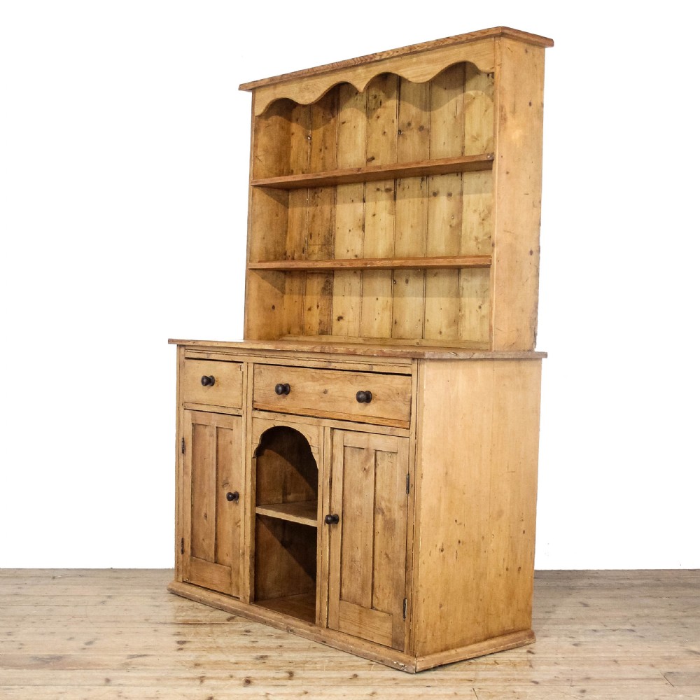 Antique Victorian Pine Kitchen Dresser
 View II