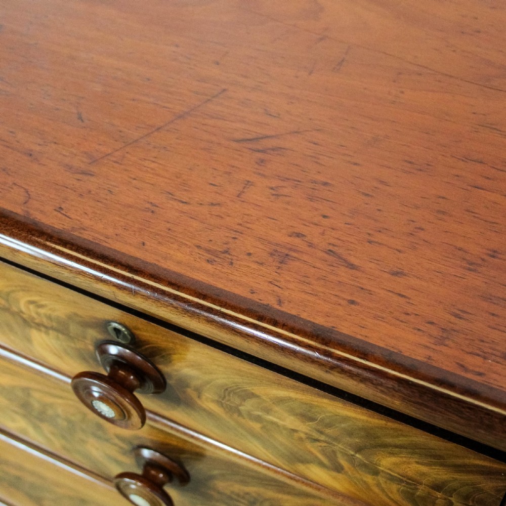 Antique Victorian Mahogany Chest of Drawers
 View VIII