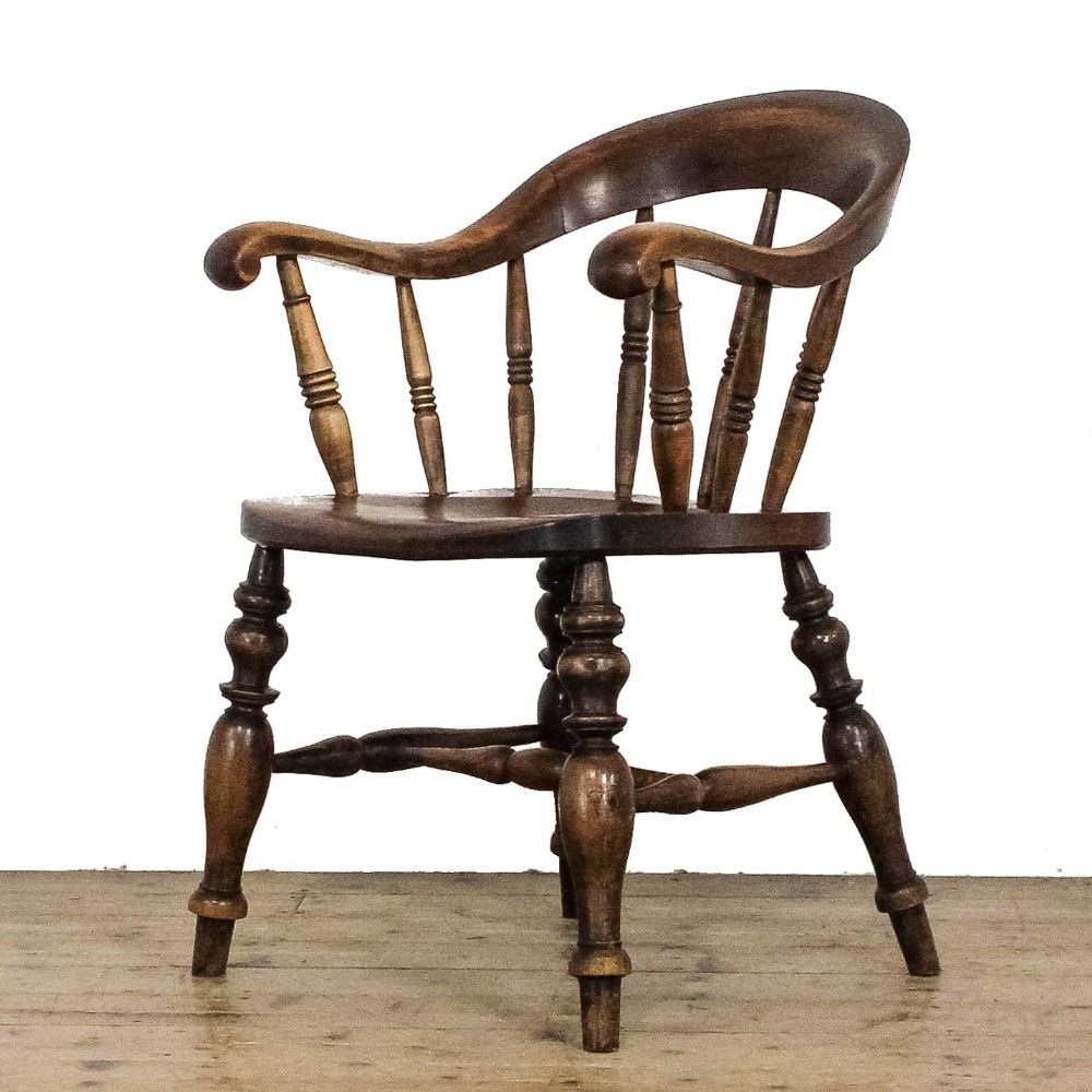 Antique Smokers Bow Chair
