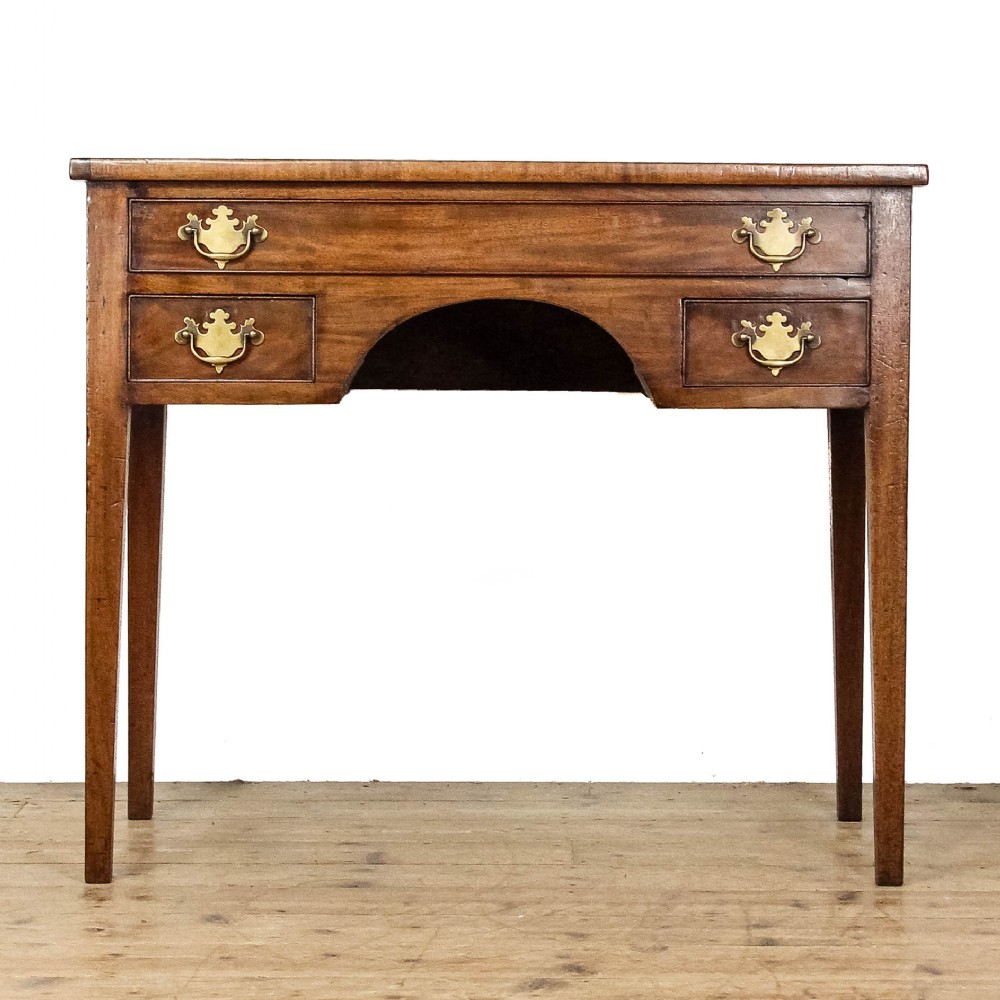 Antique George III Mahogany Lowboy Side Table
