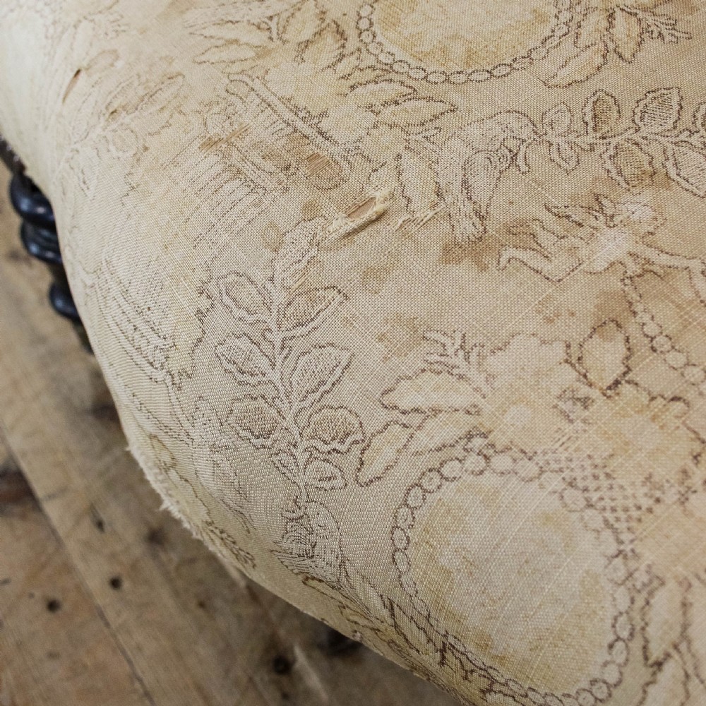 Antique Victorian Tub Armchair
 View X