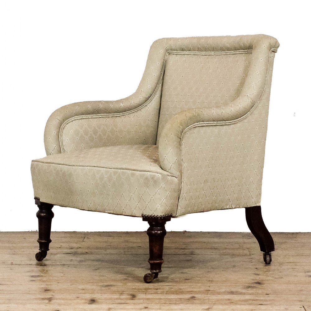 Antique Upholstered Armchair
