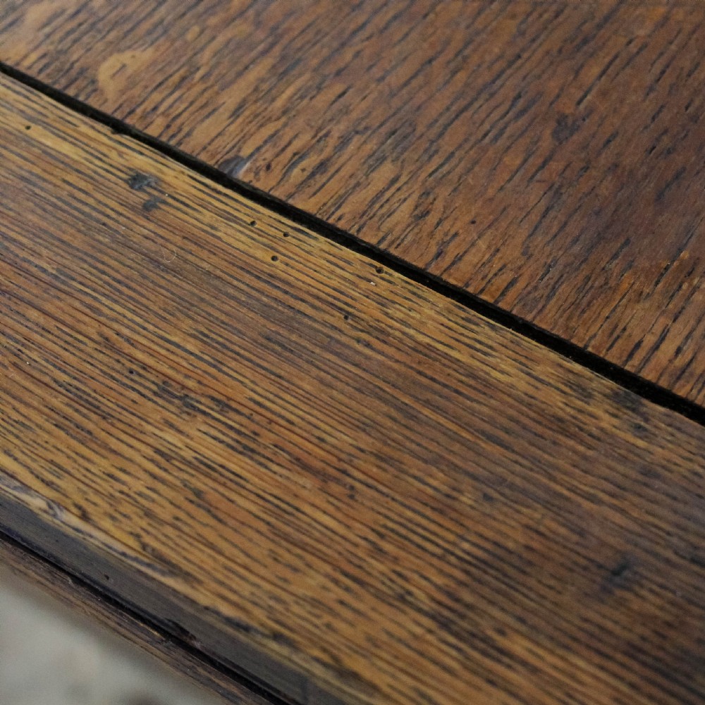 Antique Large Oak Refectory Dining Table
 View VI