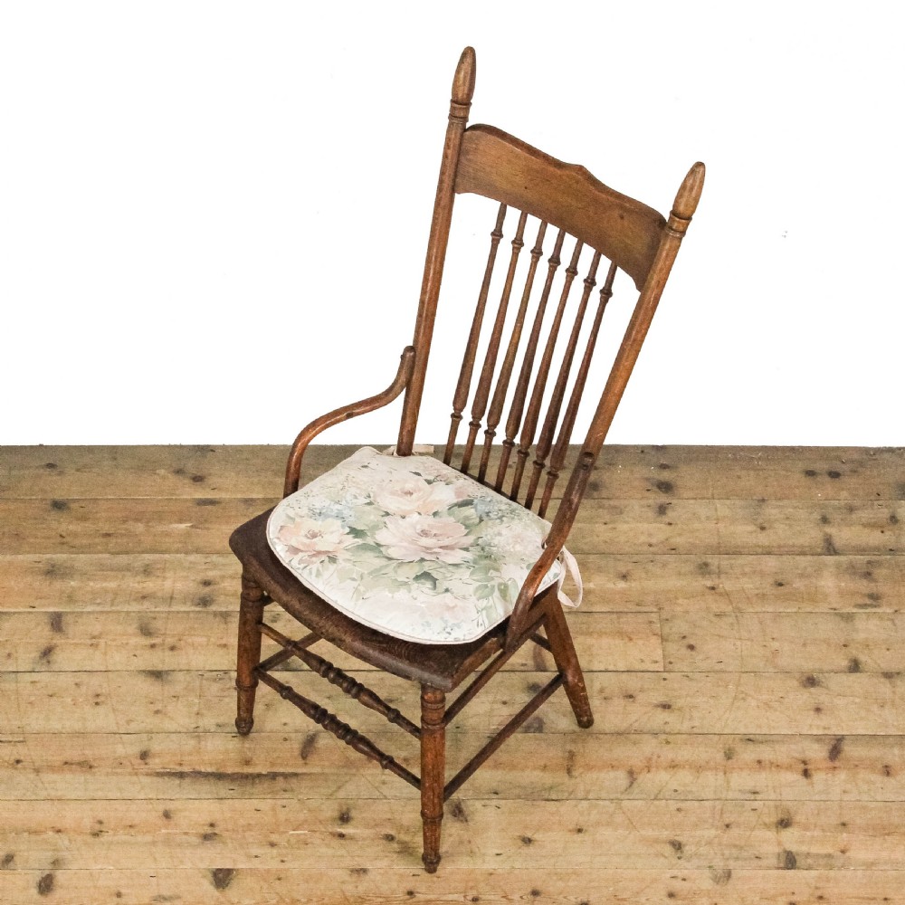 Antique Edwardian Spindle Back Chair
 View III