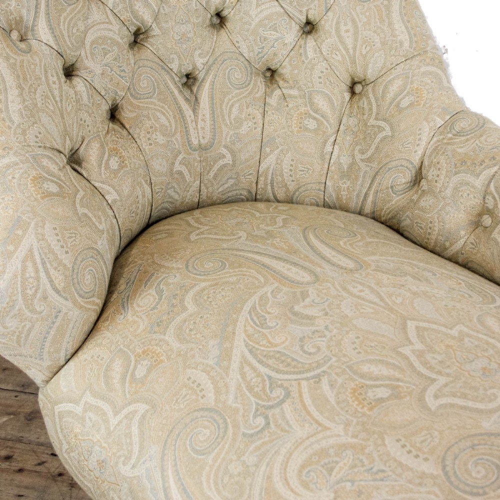 Antique Late Victorian Chaise View VIII
