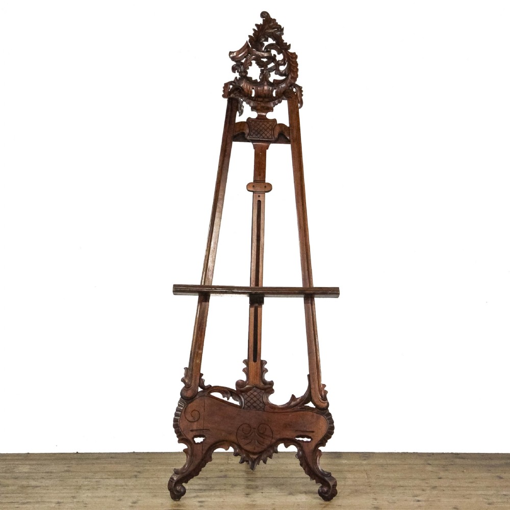Antique Large Mahogany Easel
 View IV