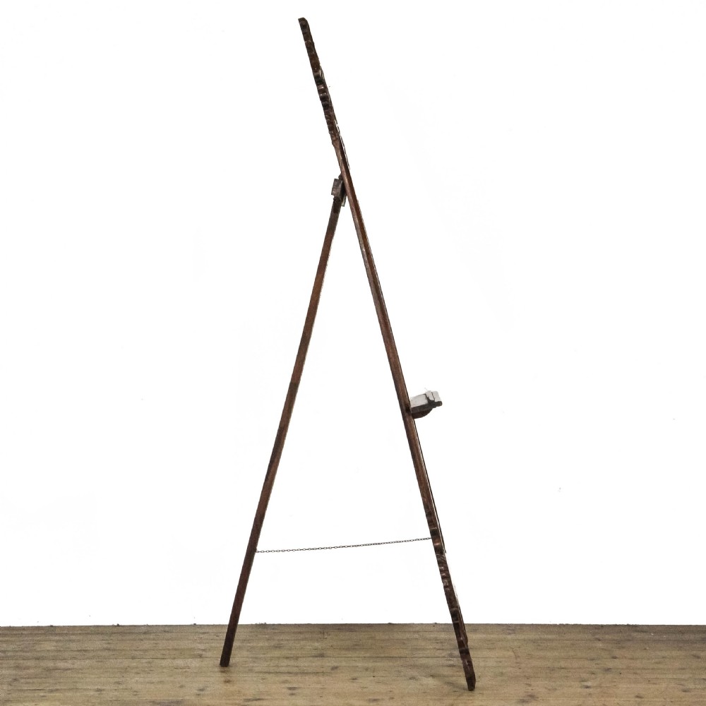 Antique Large Mahogany Easel
 View VI