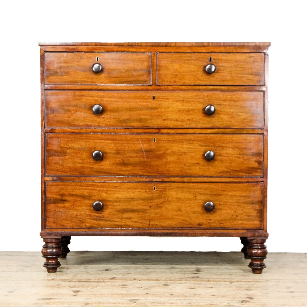 Antique 19th Century Mahogany Chest of Drawers
