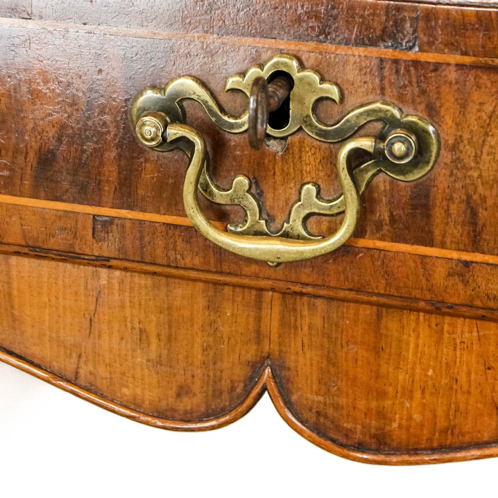 Antique Walnut Lowboy View VIII