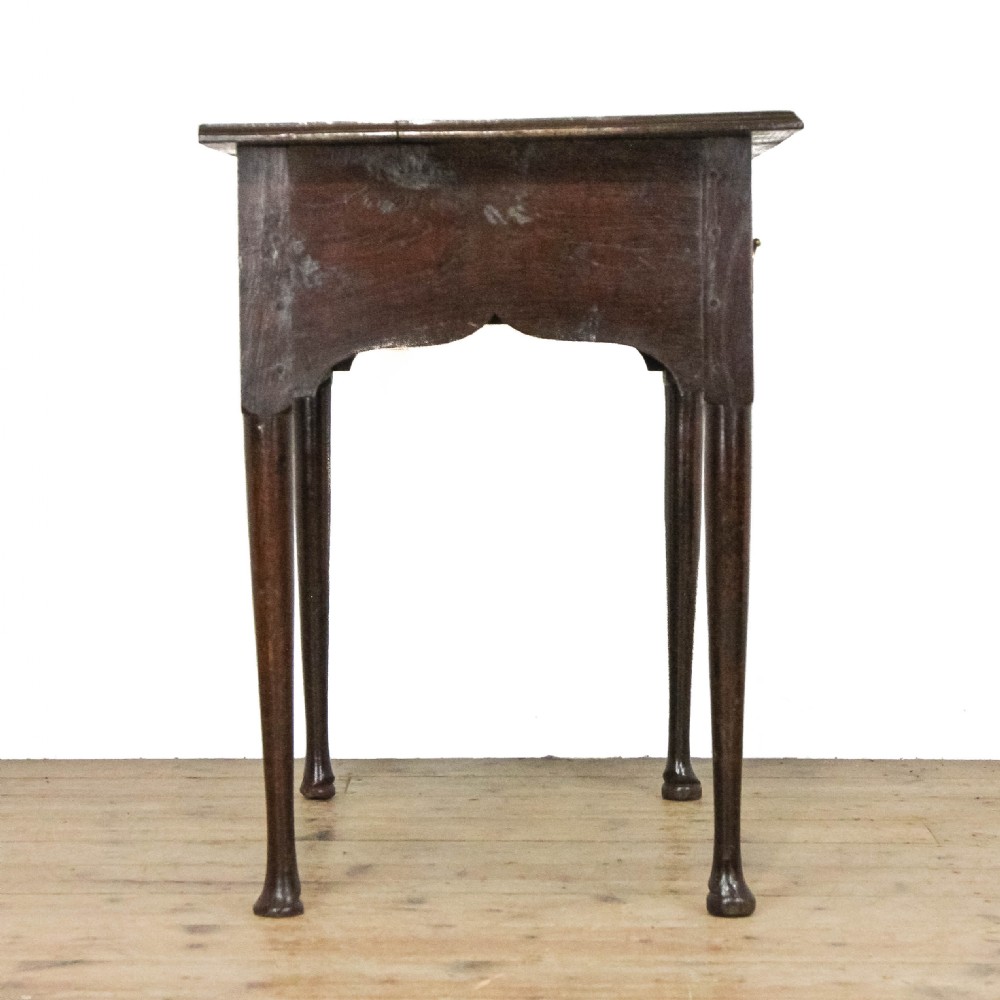 Antique Georgian Oak Lowboy Side Table
 View VI