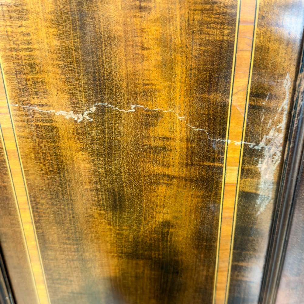 Antique Edwardian Mahogany Mirrored Wardrobe 
 View XII