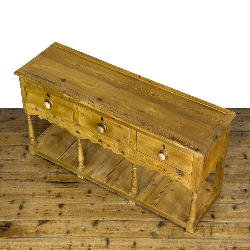 Antique 19th Century Pine Dresser Base 
 View IV