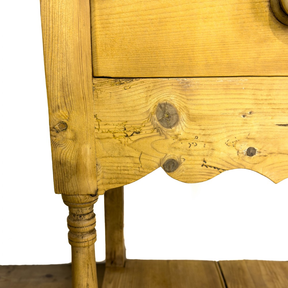 Antique 19th Century Pine Dresser Base 
 View XI