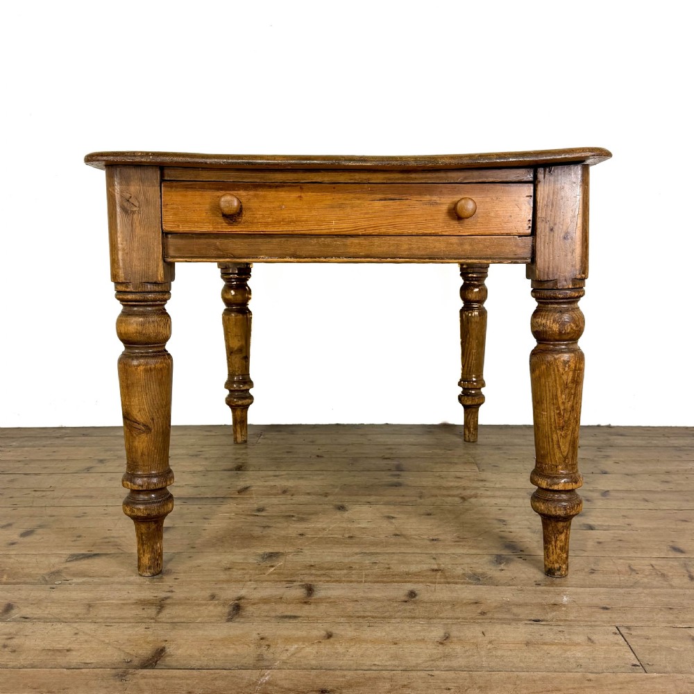 Antique Victorian Pine Kitchen Table
 View IV