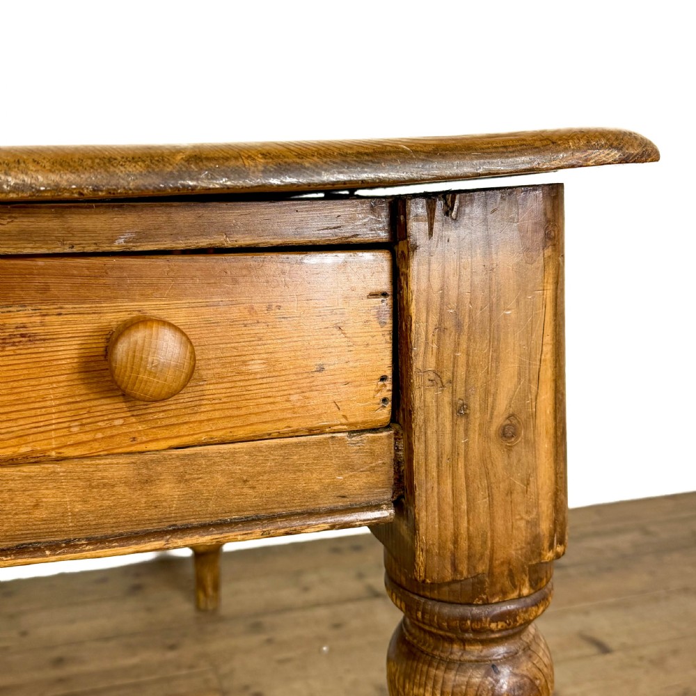 Antique Victorian Pine Kitchen Table
 View VII