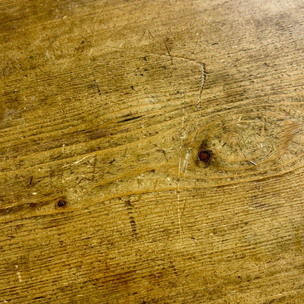 Antique Victorian Pine Kitchen Table
 View IX