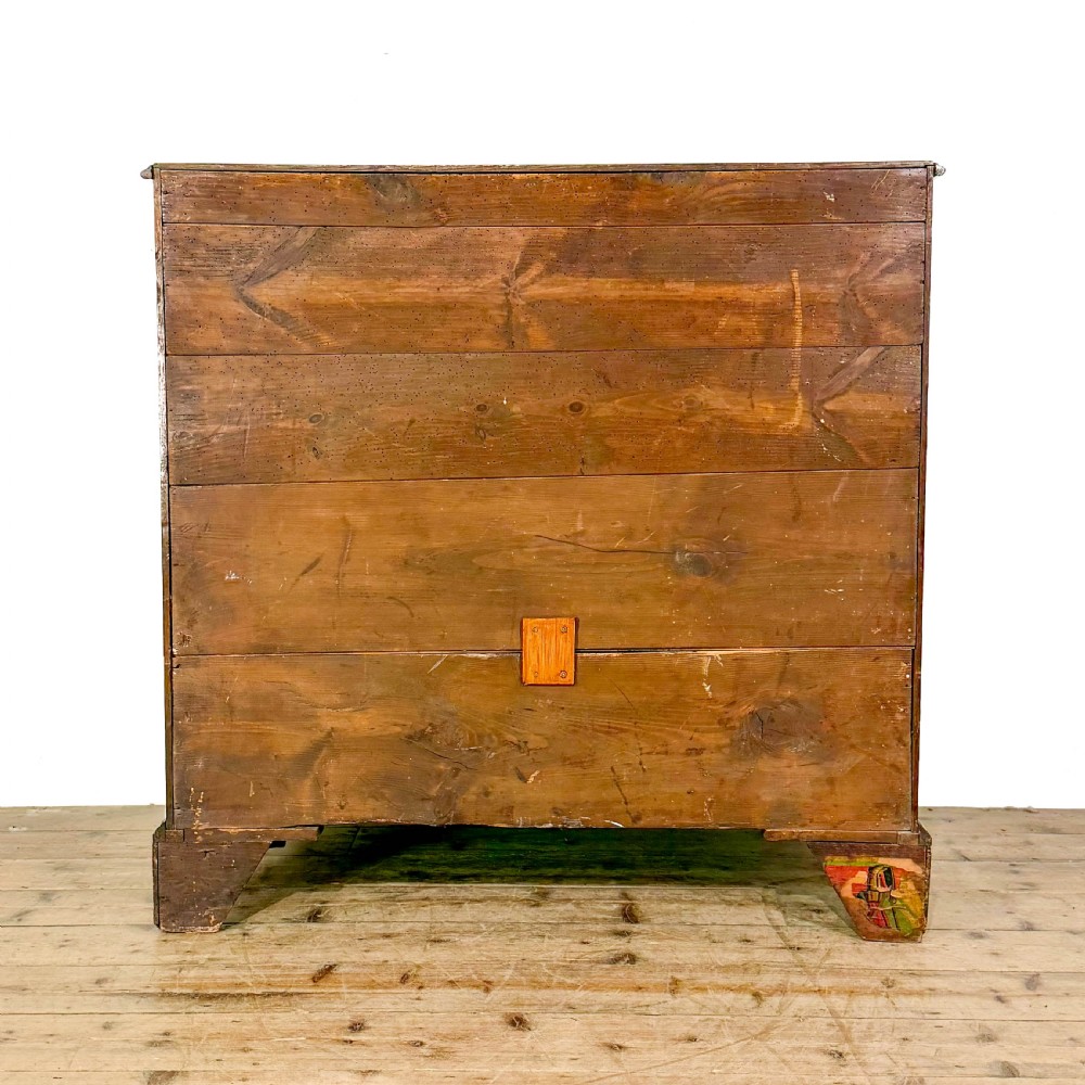 Antique Georgian Oak Chest of Drawers 
 View VI