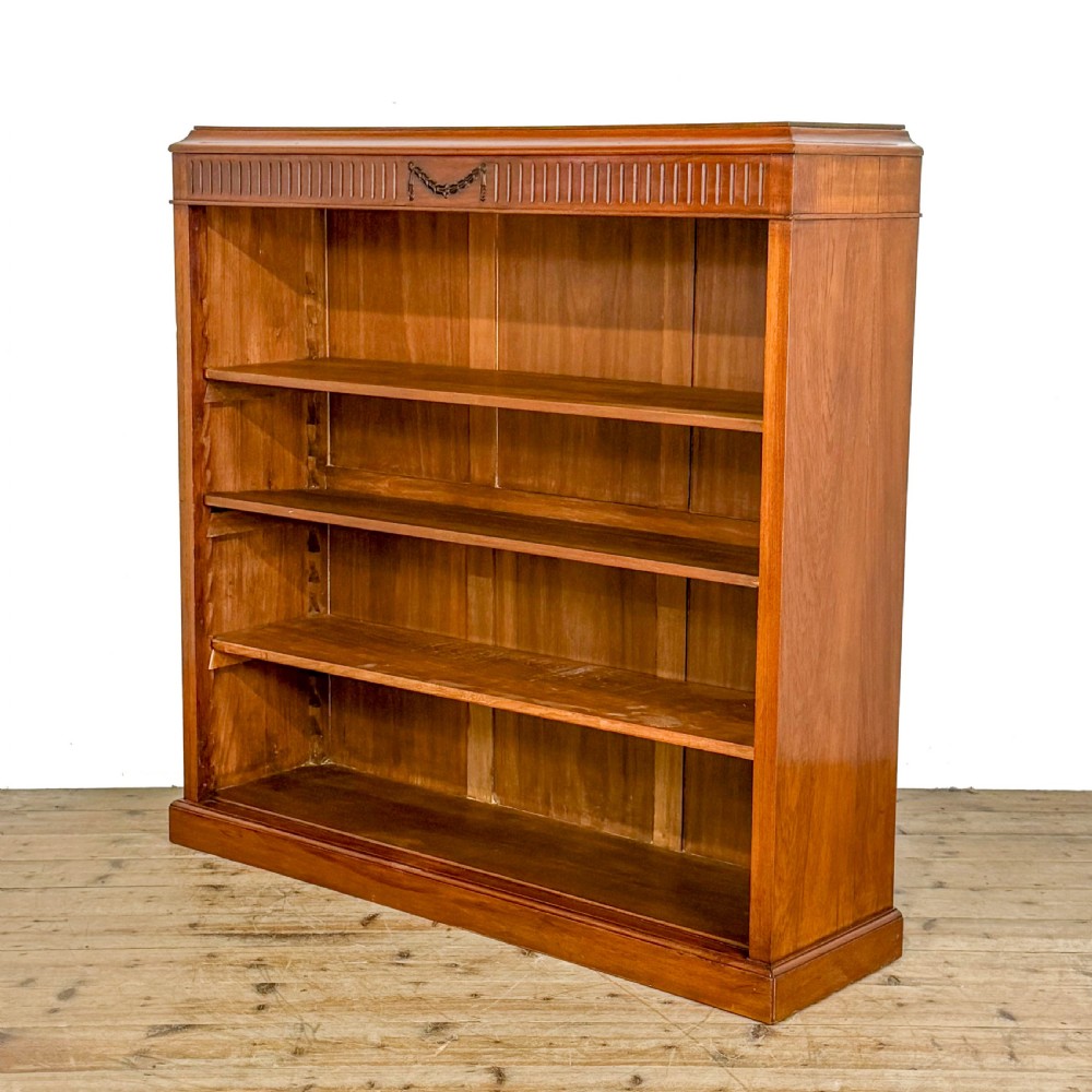 Antique Edwardian Mahogany Bookcase
 View III