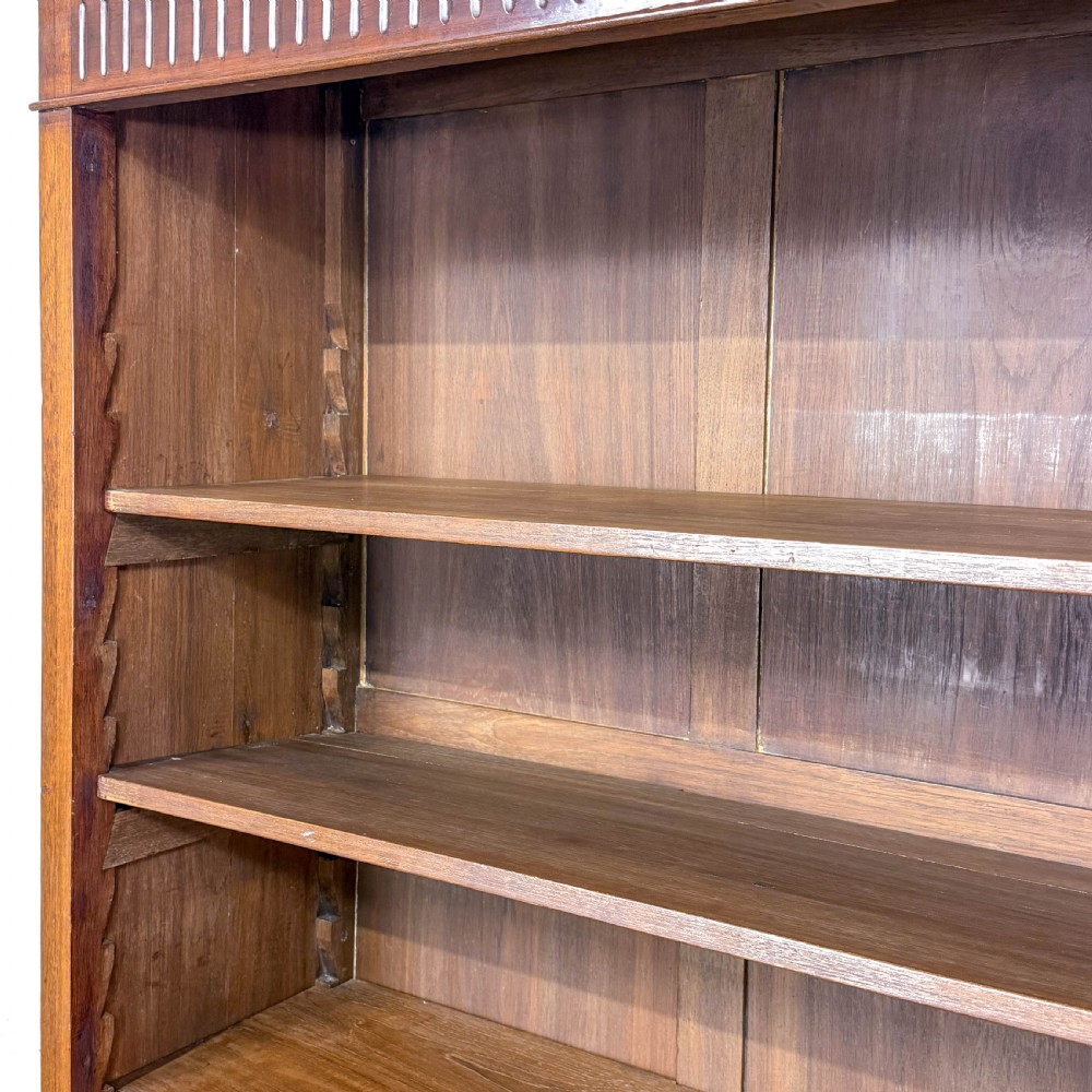Antique Edwardian Mahogany Bookcase
 View IV