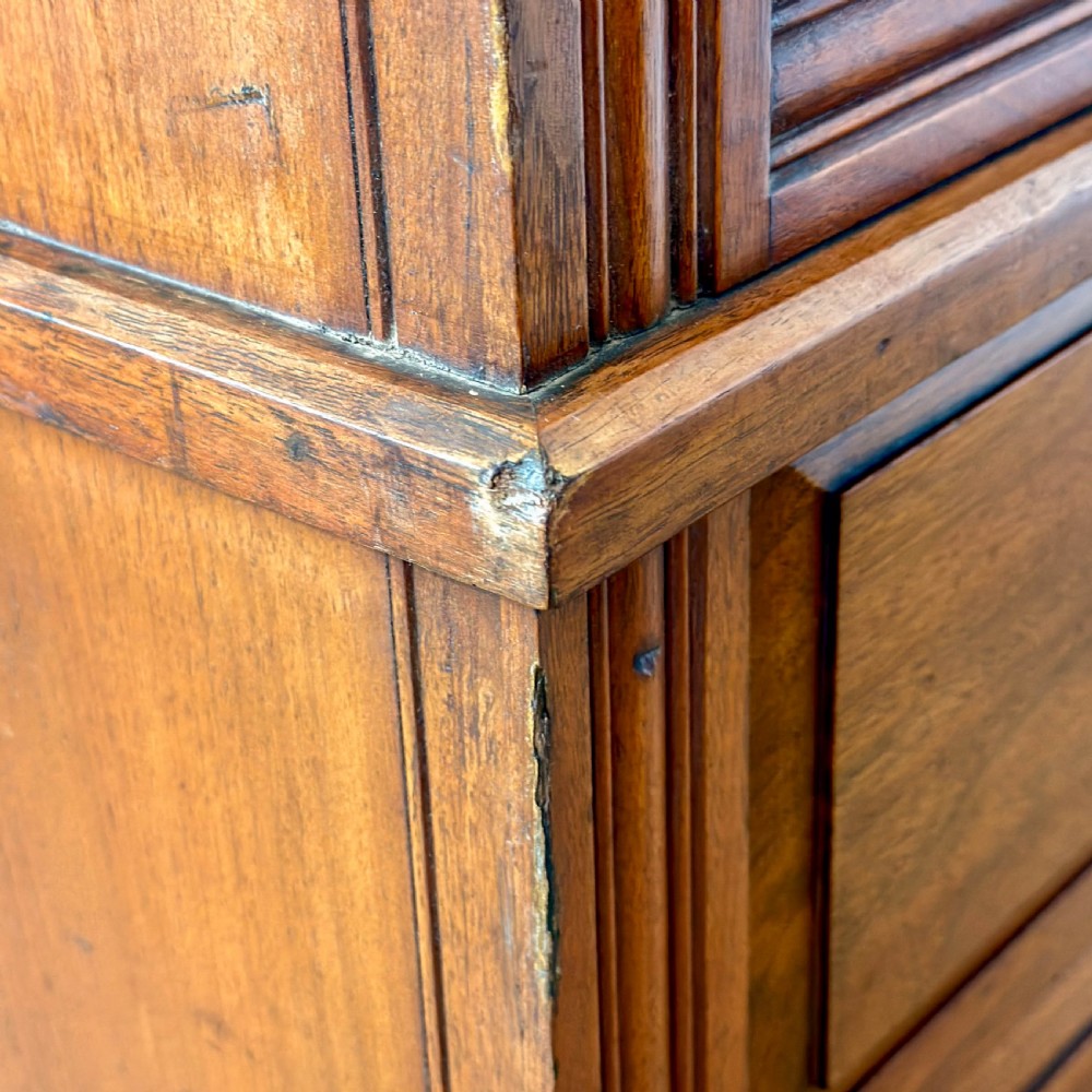 Antique Edwardian Walnut Wardrobe
 View IX