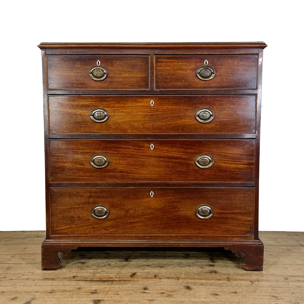 Antique Georgian Mahogany Chest of Drawers
