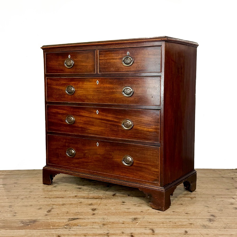 Antique Georgian Mahogany Chest of Drawers
 View III