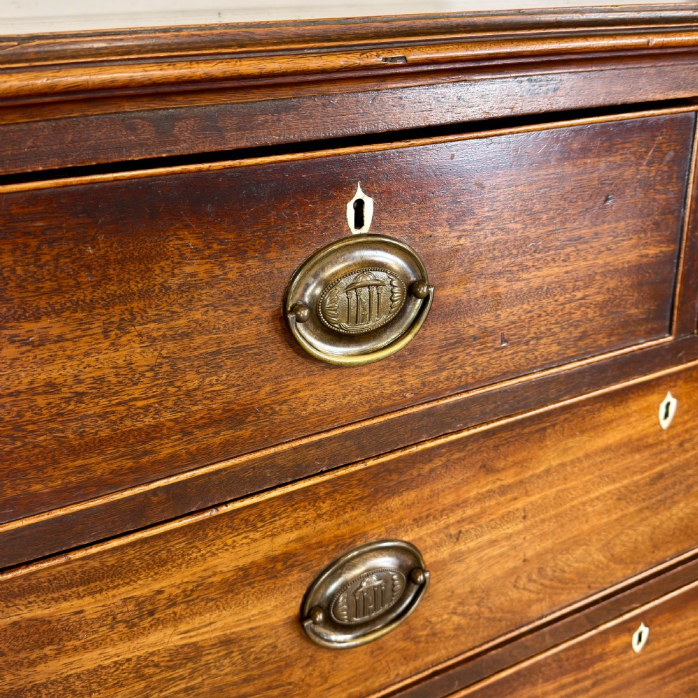 Antique Georgian Mahogany Chest of Drawers
 View IX