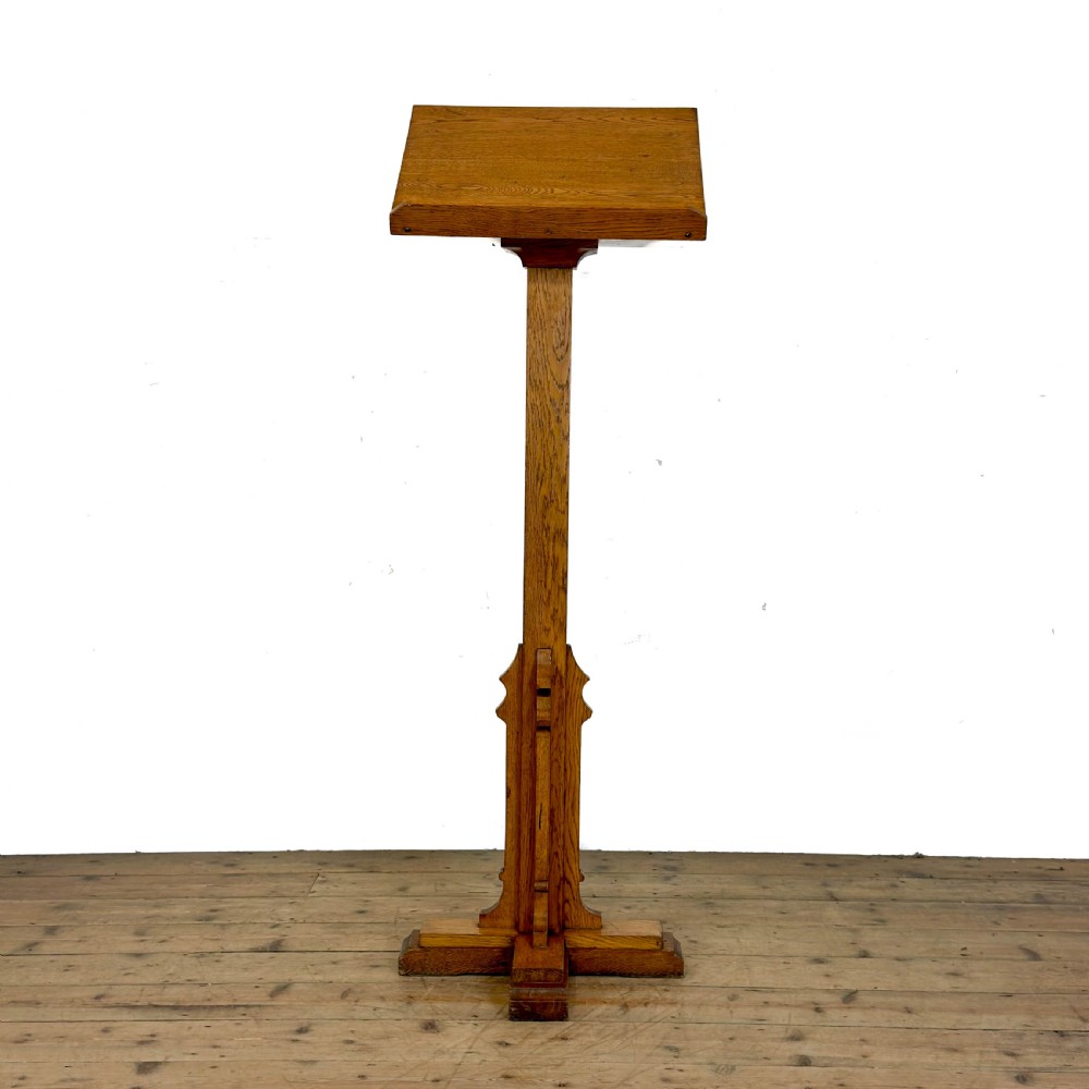 Antique Oak Lectern
