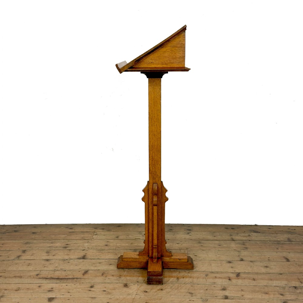 Antique Oak Lectern
 View III