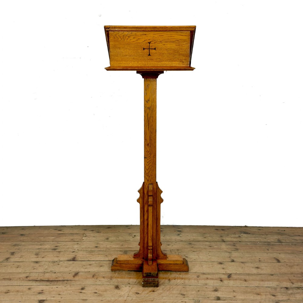 Antique Oak Lectern
 View IV