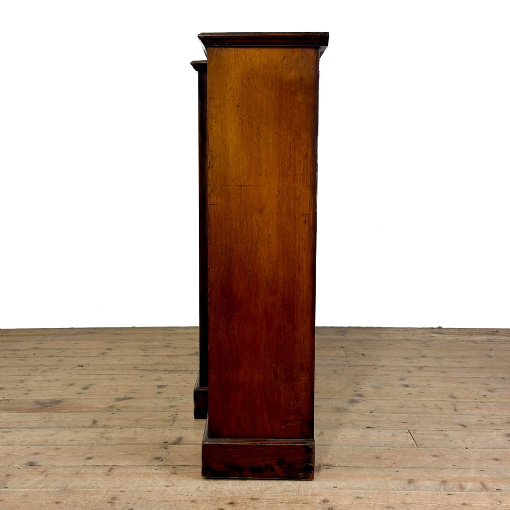 Antique 19th Century Mahogany Break Front Bookcase
 View V