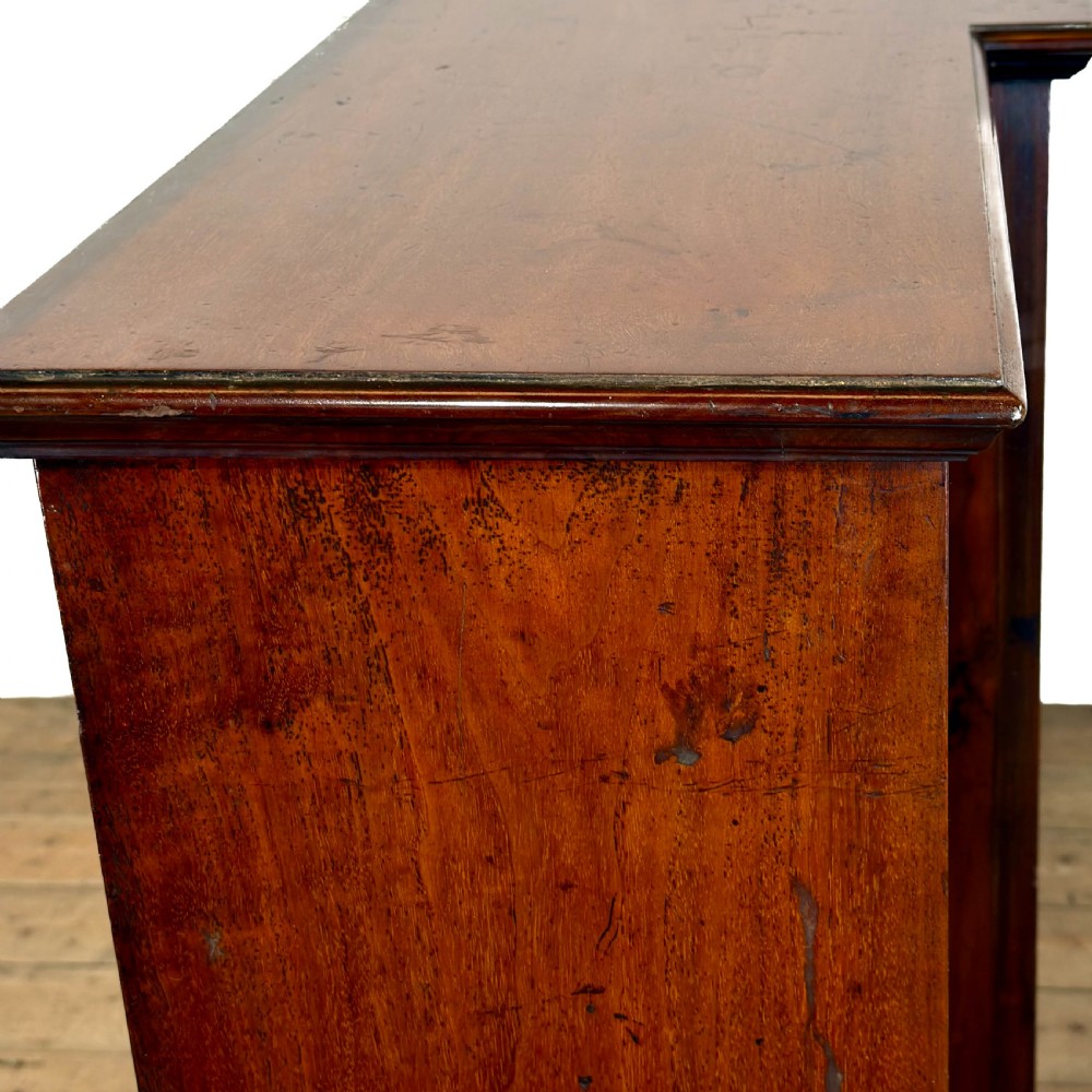 Antique 19th Century Mahogany Break Front Bookcase
 View VIII